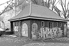 Friseur im Klohaus Dortmund