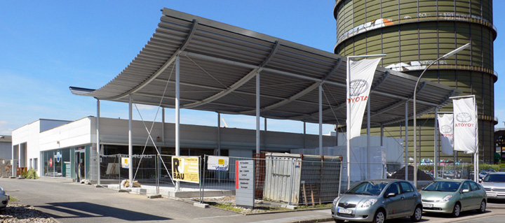 Umbau und Erweiterung Toyota Autohaus Dortmund